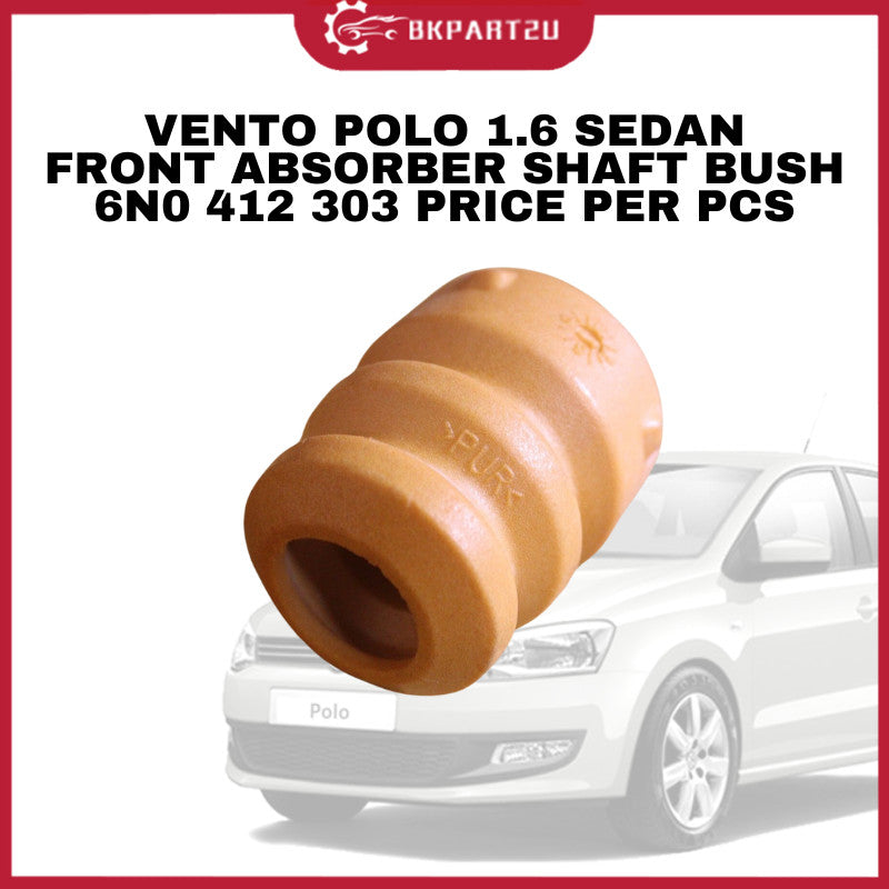 VOLKSWAGEN VENTO POLO 1.6 SEDAN (2004-2017) FRONT ABSORBER SHAFT BUSH 6N0 412 303 PRICE PER PCS