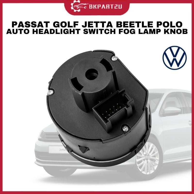 VOLKSWAGEN PASSAT GOLF JETTA BEETLE POLO 2003-2015 AUTO HEADLIGHT SWITCH FOG LAMP KNOB 5ND 941 431 B
