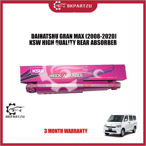 DAIHATSHU GRAN MAX GRANMAX VAN (2008-2020) BELAKANG REAR ABSORBER SET 2 PCS 3 MONTH WARRANTY