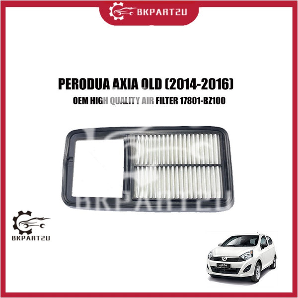 PERODUA AXIA OLD 1ST MODEL (2014-2016) ENGINE AIR FILTER INJIN PENAPIS AGAIN MADE BY OEM  17801-BZ100