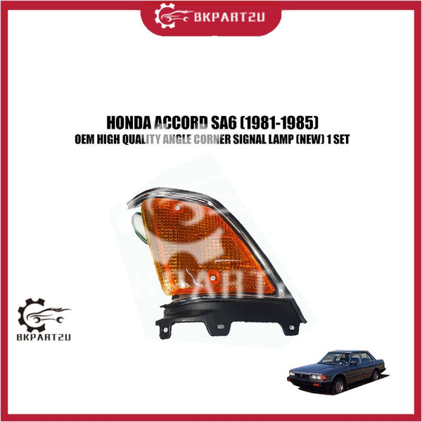 HONDA ACCORD SA6 (1981-1985) ANGLE CORNER SIGNAL LAMP (NEW) 1 SET MADE BY OEM