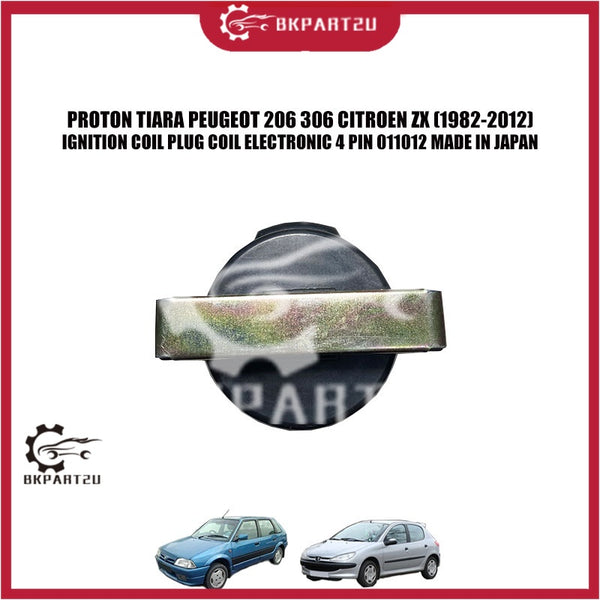 PROTON TIARA PEUGEOT 206 306 CITROEN ZX (1982-2012)  IGNITION COIL PLUG COIL ELECTRONIC 4 PIN 011012 MADE IN JAPAN JEC