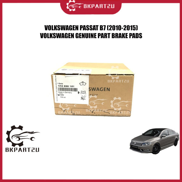 VOLKSWAGEN PASSAT B7 CKD PASSAT CC  AUDI TT A3  (2010-2015) BRAKE PADS 1K0 698 151 HIGH QUALITY