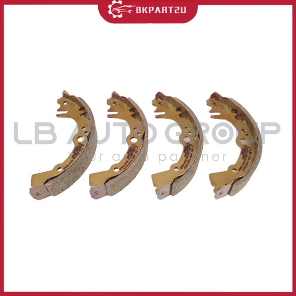 PERODUA KANCIL KELISA KENARI REAR BRAKE SHOE ONE SET 4PCS