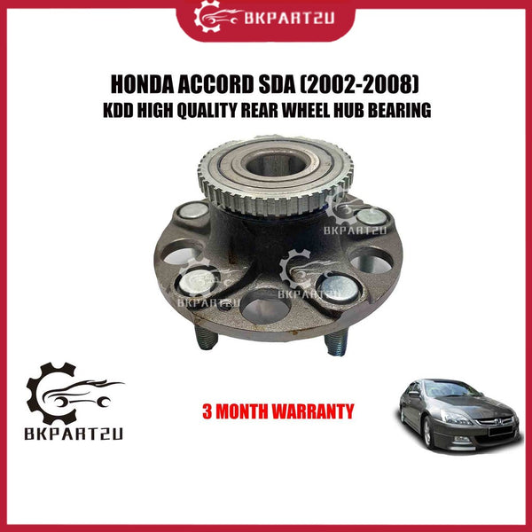 Honda Accord Sda Cm4 Cm5 2.0 2.4 (2002-2008) Rear Wheel Hub Bearing Bearing Tyre Belakang Made By Kdd 3 Month Warranty