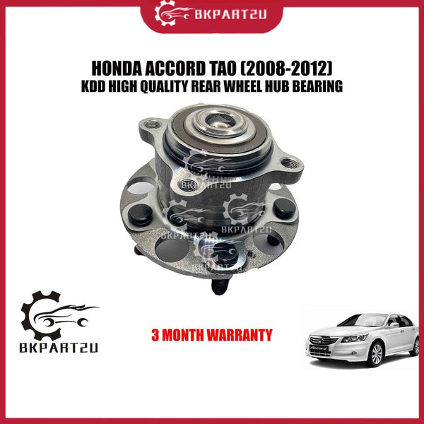 HONDA ACCORD TAO 2.0 2.4 (2008-2012) REAR WHEEL HUB BEARING TYRE BELAKANG KDD 3 MONTH WARRANTY