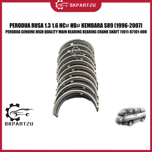 Perodua Rusa 1.3 1.6 Hc# Hd# Kembara S89 (1996-2007) Main Bearing Bearing Crank Shaft Made By Perodua 11011-87101-STD