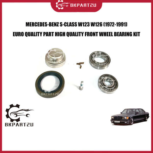 MERCEDES-BENZ S-CLASS W123 W126 (1972-1991) FRONT WHEEL BEARING EURO QUALITY PART 116 330 00 51