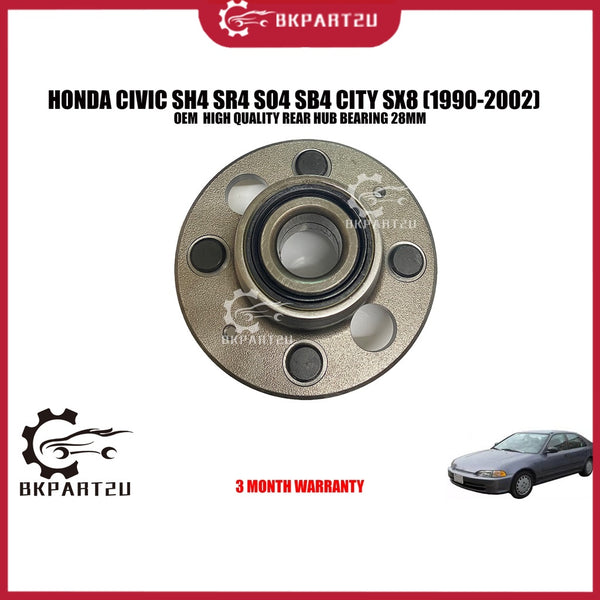 HONDA CIVIC SH4 SR4 SO4 SB4 CITY SX8 1990-2002 REAR HUB BEARING 28MM TYRE BELAKANG KDD