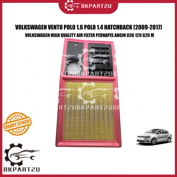 VOLKSWAGEN VENTO POLO 1.6 POLO 1.4 HATCHBACK 2009-2017 POLO AIR FILTER PERNAPIS ANGIN 036 129 620 M