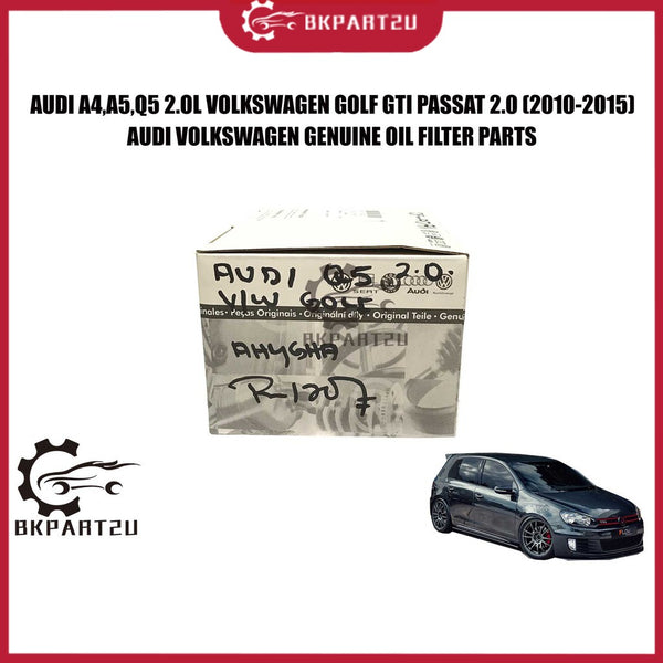 AUDI A4,A5,Q5 2.OL VOLKSWAGEN GOLF GTI PASSAT 2.0 (2010-2015) AUDI GENUINE OIL FILTER 06J 115 403 Q