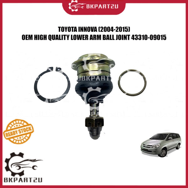 TOYOTA INNOVA HILUX VIGO  REVO FORTUNER (2004-2015) LOWER ARM BALL JOINT PRICE PER PCS