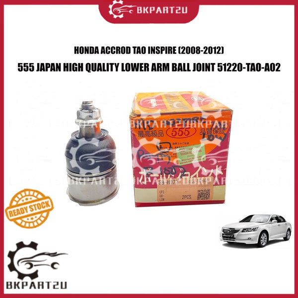 HONDA ACCROD TAO 2.0 2.4 INSPIRE (2008-2012)LOWER ARM BALL JOINT MADE BY Sankei 555 JAPAN PRICE PER PCS 51220-TAO-A02