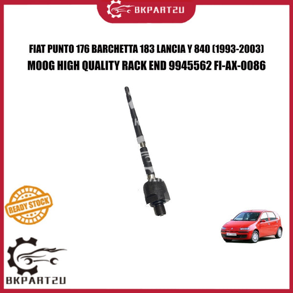 FIAT PUNTO 176 BARCHETTA 183 LANCIA Y 840 (1993-2003) STEERING BALL HEAT BALL JOINT MADE BY MOOG 9945562 FI-AX-0086