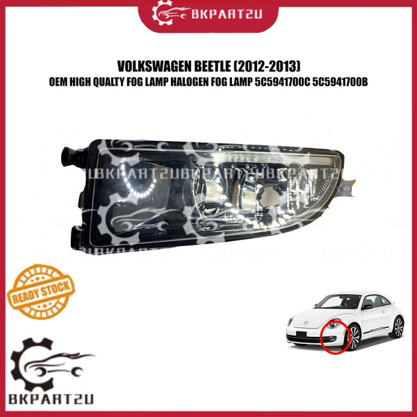 VOLKSWAGEN BEETLE 5C1 2012-2013 FOG LAMP FOG LIGHT LAMPU BAWAH BUMPER 5C5941700C 5C5941699B PER PCS