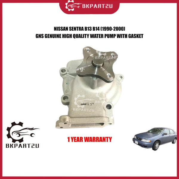 NISSAN SENTRA B13 B14 (1990-2000) GNS WATER PUMP WITH GASKET WP-N42-Y 1 YEAR WARRATY