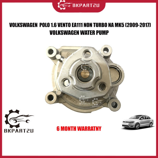 VOLKSWAGEN POLO 1.6 VENTO EA111 NON TURBO MK5 2009-2017 WATER PUMP MADE BY VOLKSWAGEN 03C 121 004