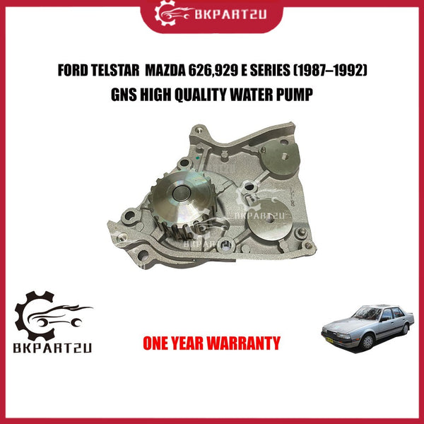 FORD TELSTAR  MAZDA 626,929 E SERIES (1987–1992) WATER PUMP WITH GASKET  MADE BY GNS HIGH QUALITY  WP-MZ32-Y GWMZ-32A