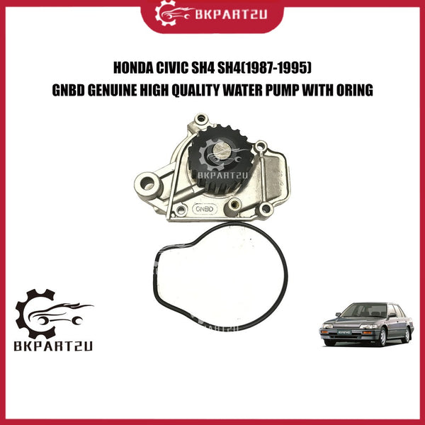 HONDA CIVIC SH4 SH4(1987-1995) WATER PUMP MADE BY GNBD HIGH QUALITY WATER PUMP GWHO26A
