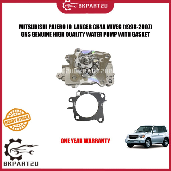 MITSUBISHI PAJERO IO LANCER CK4A MIVEC  FTO (1998-2007) WATER PUMP WITH GASKET MADE BY GNS 1 YEAR WARRANTYGWM-59A