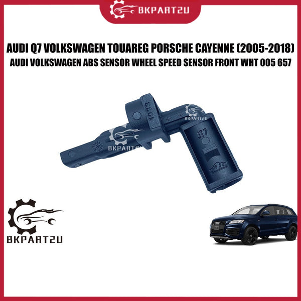 Audi Q7 Volkswagen Touareg Porsche Cayenne(2005-2018) Front Abs Wheel Speed Sensor Front Made By Volkswagen WHT 005 657