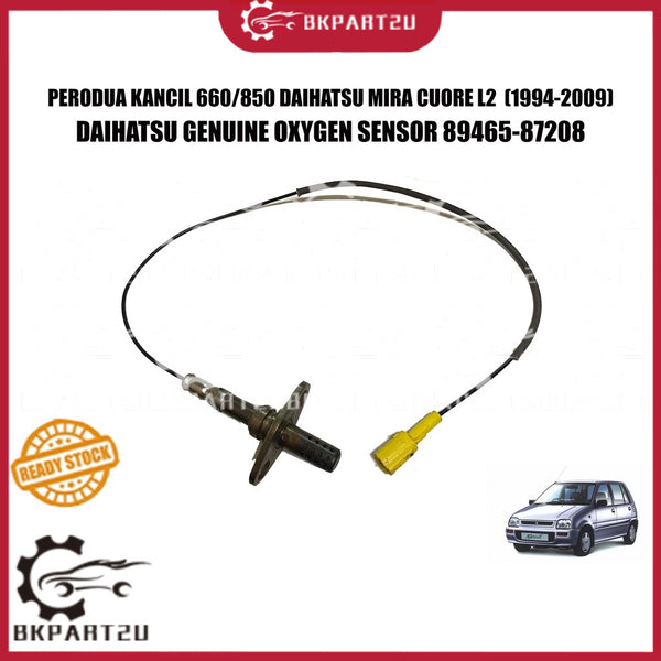 PERODUA KANCIL 660/850 DAIHATSU MIRA CUORE L2 1994-2009 OXYGEN SENSOR 1 PIN DAIHATSU GENUINE 89465-87208
