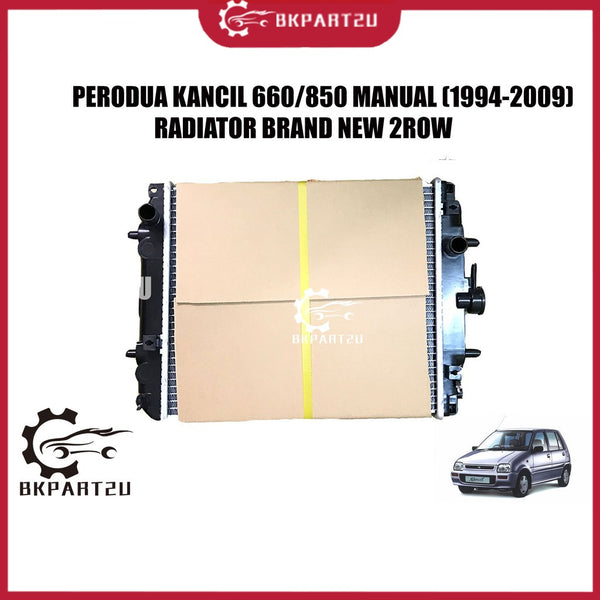 PERODUA KANCIL 660 850 MANUAL 1994-2009 RADIATOR TANGKI AIR DOUBLE LAYER 2 ROW HIGH QUALITY