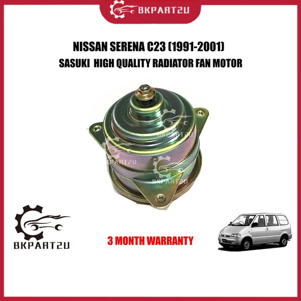 NISSAN SERENA C23 (1991-2001) HIGH QUALITY OEM RADIATOR FAN MOTOR 3 MONTH WARRANTY