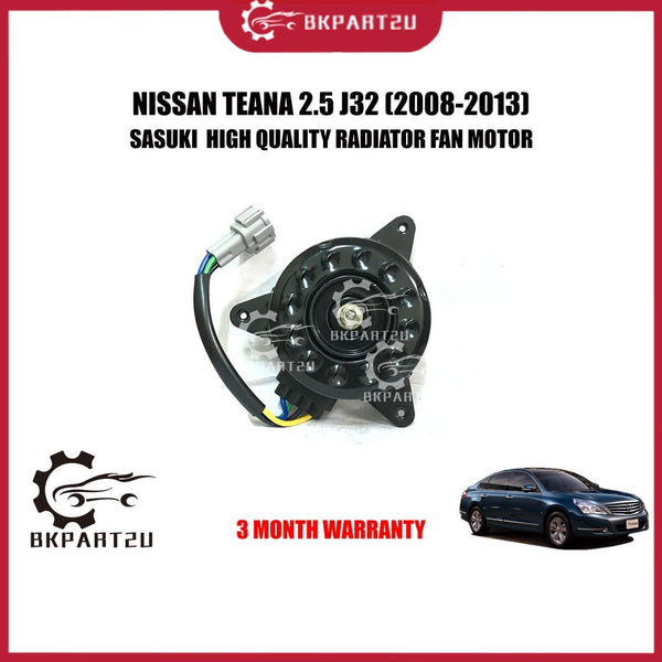 NISSAN TEANA 2.5 J32 (2008-2013) RADIATOR FAN MOTOR MADE BY SASUKI  HIGH QUALITY RADIATOR FAN MOTOR 3 MONTH WARRANTY