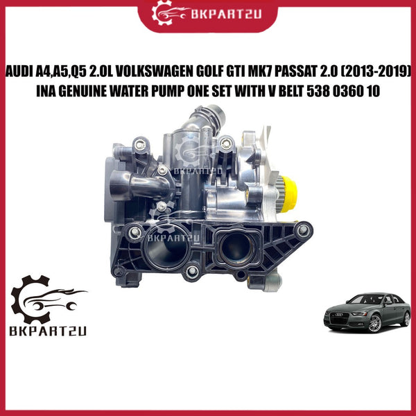 AUDI A4 A5 Q5 VOLKSWAGEN GOLF GTI MK7 PASSAT 2013-2019 WATER PUMP THERMOSTAT V-BELT INA 06L 121 111