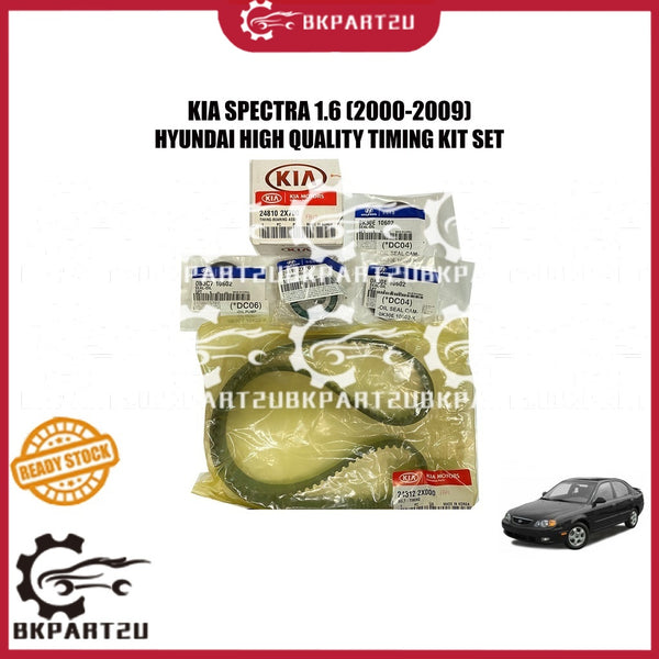 KIA SPECTRA 1.6 RIO 1.5 (2000-2009) TIMING BELT KIT SET 100K 24810 2X700 137S8M22 OIL SEAL