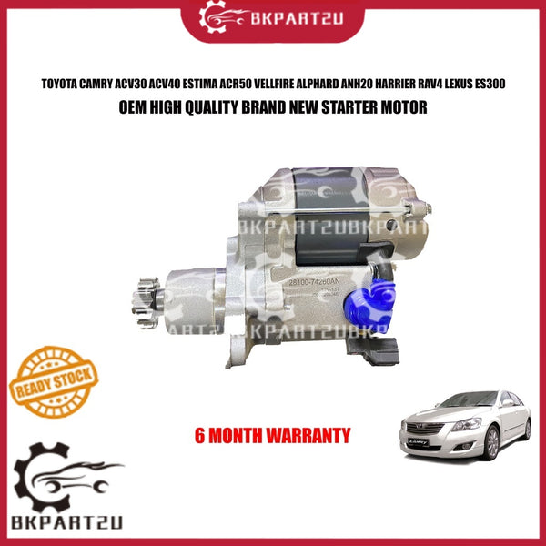TOYOTA CAMRY ACV30 ACV40 ESTIMA ACR50 VELLFIRE ANH20 HARRIER RAV4 LEXUS ES300 STARTER MOTOR NEW