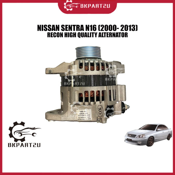 Nissan Sentra N16 (2000- 2013) Alternator Recon Old Stock 3 month Warranty