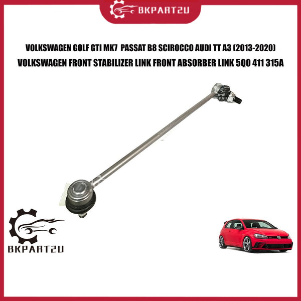 VW GOLF GTI MK7 PASSAT B8 SCIROCCO AUDI TT A3 2013-2020 FRONT ABSORBER LINK MADE BY OEM 5Q0 411 315A