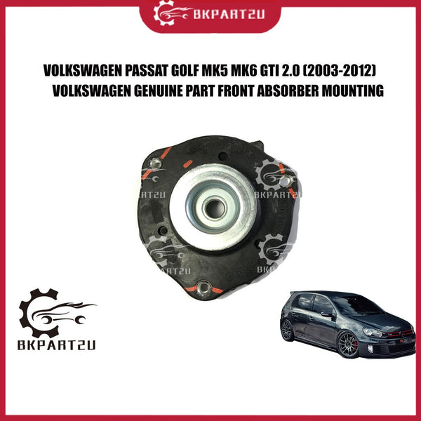 VOLKSWAGEN PASSAT GOLF MK5 MK6 1.4 2.0 (2003-2012) VOLKSWAGEN GENUINE FRONT ABSORBER MOUNTING 1PCS