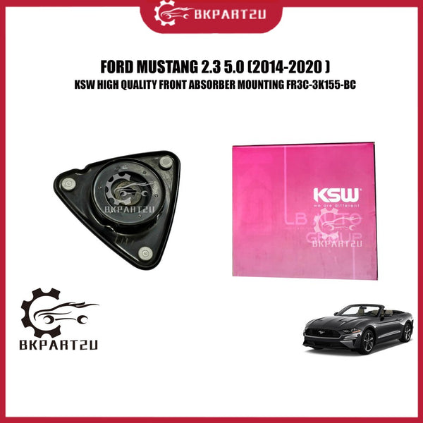 FORD MUSTANG 2.3 5.0 (2014-2020) FRONT ABSORBER MOUNTING DEPAN MADE BY KSW FR3C-3K155-BC