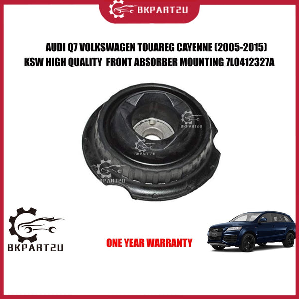 AUDI Q7 VOLKSWAGEN TOUAREG CAYENNE (2005-2015) FRONT ABSORBER MOUNTING MADE BY KSW ONE YEAR WARRANTY 7L0412327A