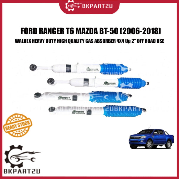 FORD RANGER T6 MAZDA BT-50 (2006-2018) GAS ABSORBER 4X4 Up 2" OFF ROAD USE TINGGI 2 INCH WALDEX HEAVY DUTY FRONT REAR