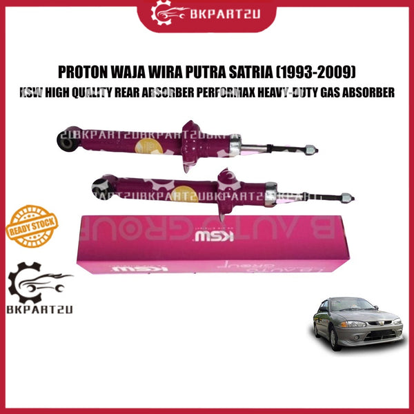 PROTON WAJA WIRA PUTRA SATRIA (1993-2009) REAR ABSORBER PERFORMAX HEAVY-DUTY GAS ABSORBER PRICE PER PCS 2 PCS