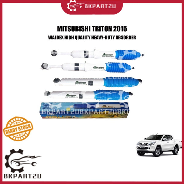 MITSUBISHI TRITON 2015 FRONT AND REAR ABSORBER HEAVY-DUTY GAS TYPE MADE BY WALDEX PRICE PER SET