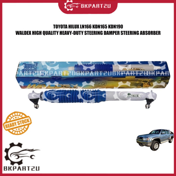 TOYOTA HILUX LN166 KDN165 KDN190 PICK UP STEERING DAMPER STEERING ABSORBER MADE BY WALDEX HEAVY-DUTY 3 MONTH WARRANTY
