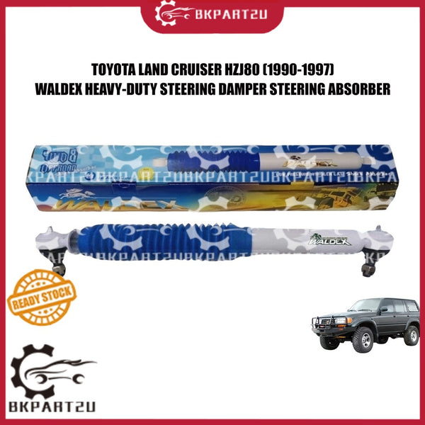 TOYOTA LAND CRUISER HZJ80 (1990-1997) STEERING DAMPER STEERING ABSORBER MADE BY WALDEX HEAVY-DUTY