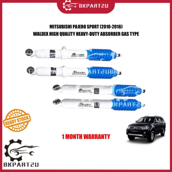 MITSUBISHI PAJERO SPORT (2010-2016) HEAVY-DUTY ABSORBER GAS TYPE SHAFT BESAR KUAT!! BERAT WALDEX PER SET HARGA 2 BATANG