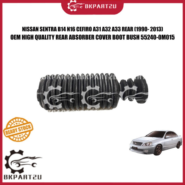 NISSAN SENTRA B14 N16 CEFIRO A31 A32 A33 REAR (1990- 2013) REAR ABSORBER COVER BOOT BUSH SALONG BELAKANG 55240-0M015
