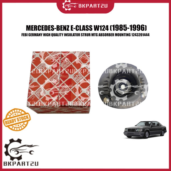 MERCEDES-BENZ E-CLASS W124 (1985-1996) INSULATOR STRUR MTG ABSORBER MOUNTING MADE BY FEBI 1243201444