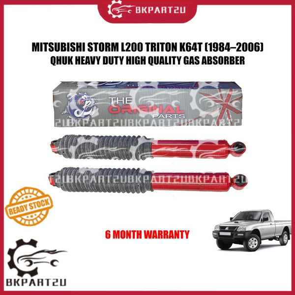 MITSUBISHI STORM L200 TRITON K64T (1984–2006) REAR ABSORBER BELAKANG HEAVY DUTY SHAFT BESAR GAS PRICE PER SET 2 BATANG