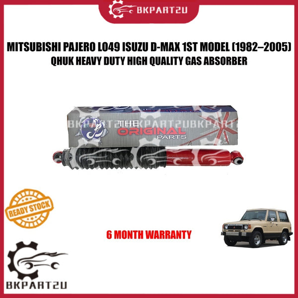MITSUBISHI PAJERO LO49 L049 ISUZU D-MAX 1ST (1982–2005) REAR ABSORBER BELAKANG HEAVY DUTY SHAFT BESAR GAS PRICE PER SET