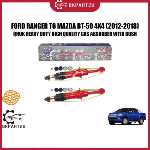 FORD RANGER T6 MAZDA BT-50 4X4 (2012-2018) REAR ABSORBER BE;AKANG HEAVY DUTY SHAFT BESAR GAS PRICE PER 2 BATANG 6 BULAN