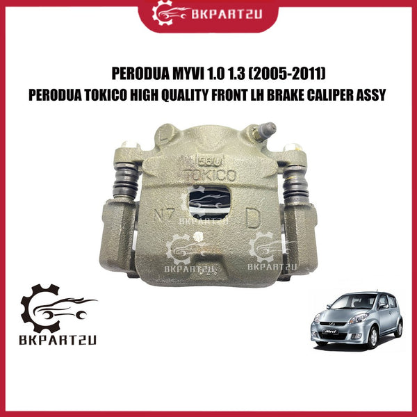 Perodua Myvi 1.0 1.3 (2005-2011) Front Lh Rh Brake Caliper Depan Made By Perodua Genuine Brand New With Piston
