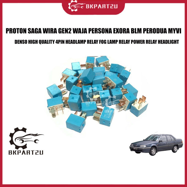 PROTON PERODUA TOYOTA DENSO HIGH QUALITY 4PIN HEADLAMP FOG LAMP RELAY PW537075 90080-87026